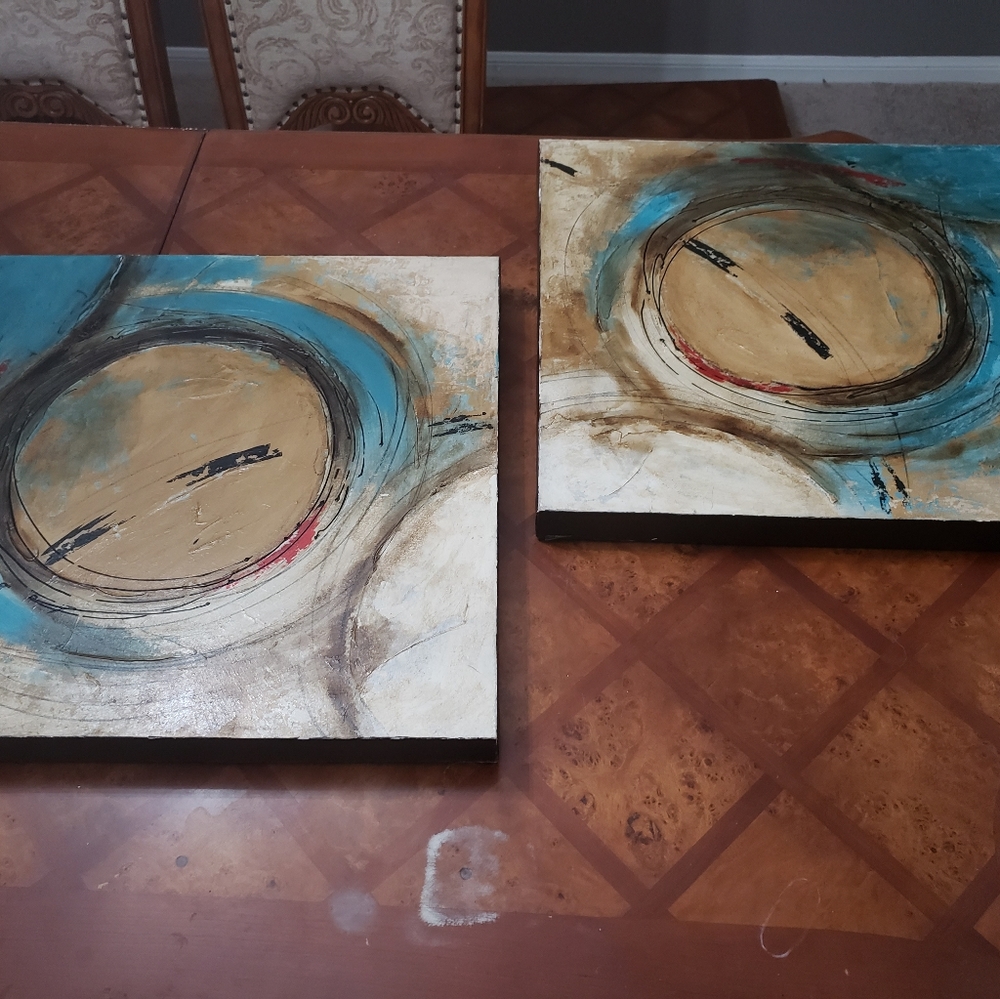 Multiple Abstract Canvas prints